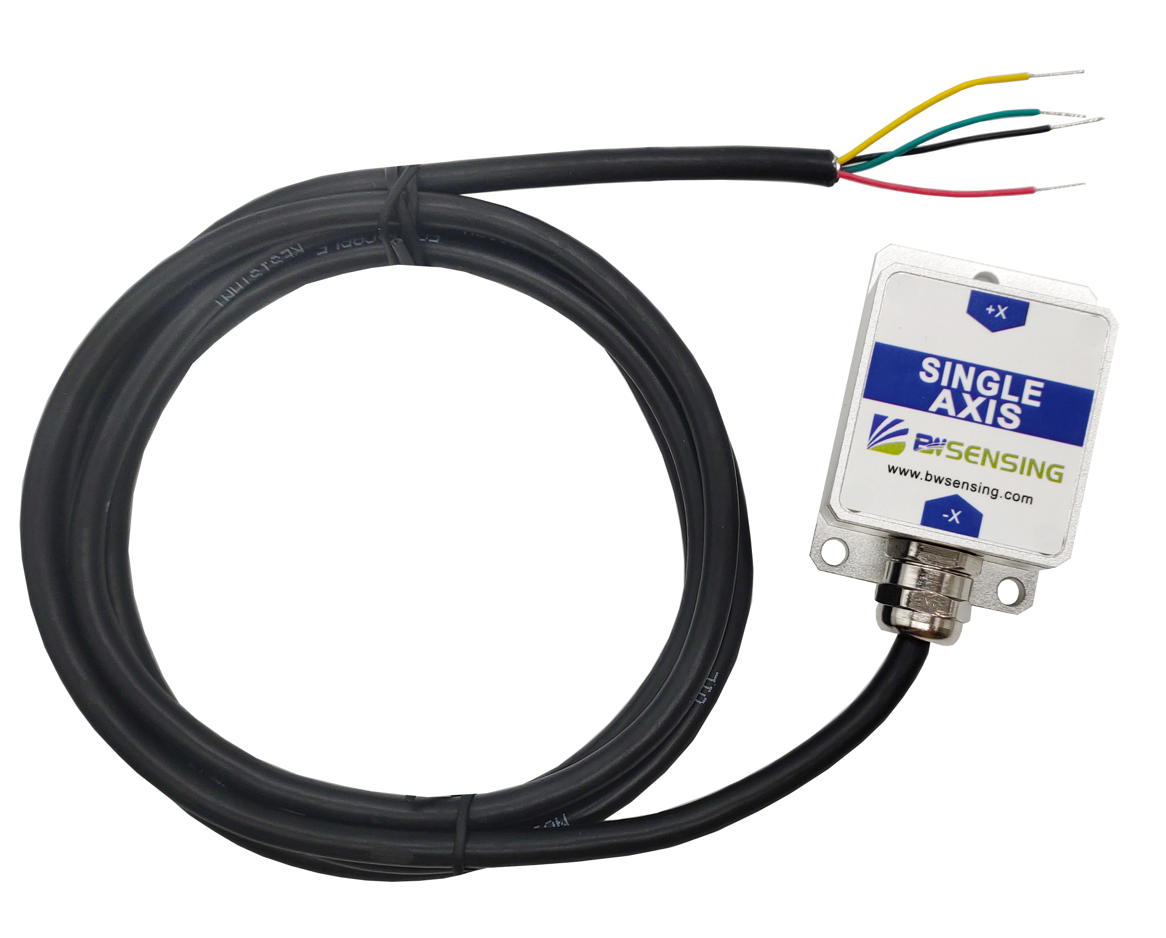 Bwsensing Single Axis Inclinometer MSK217S with Accuracy 0.3 and RS232，RS485，TTL，Modbus Output