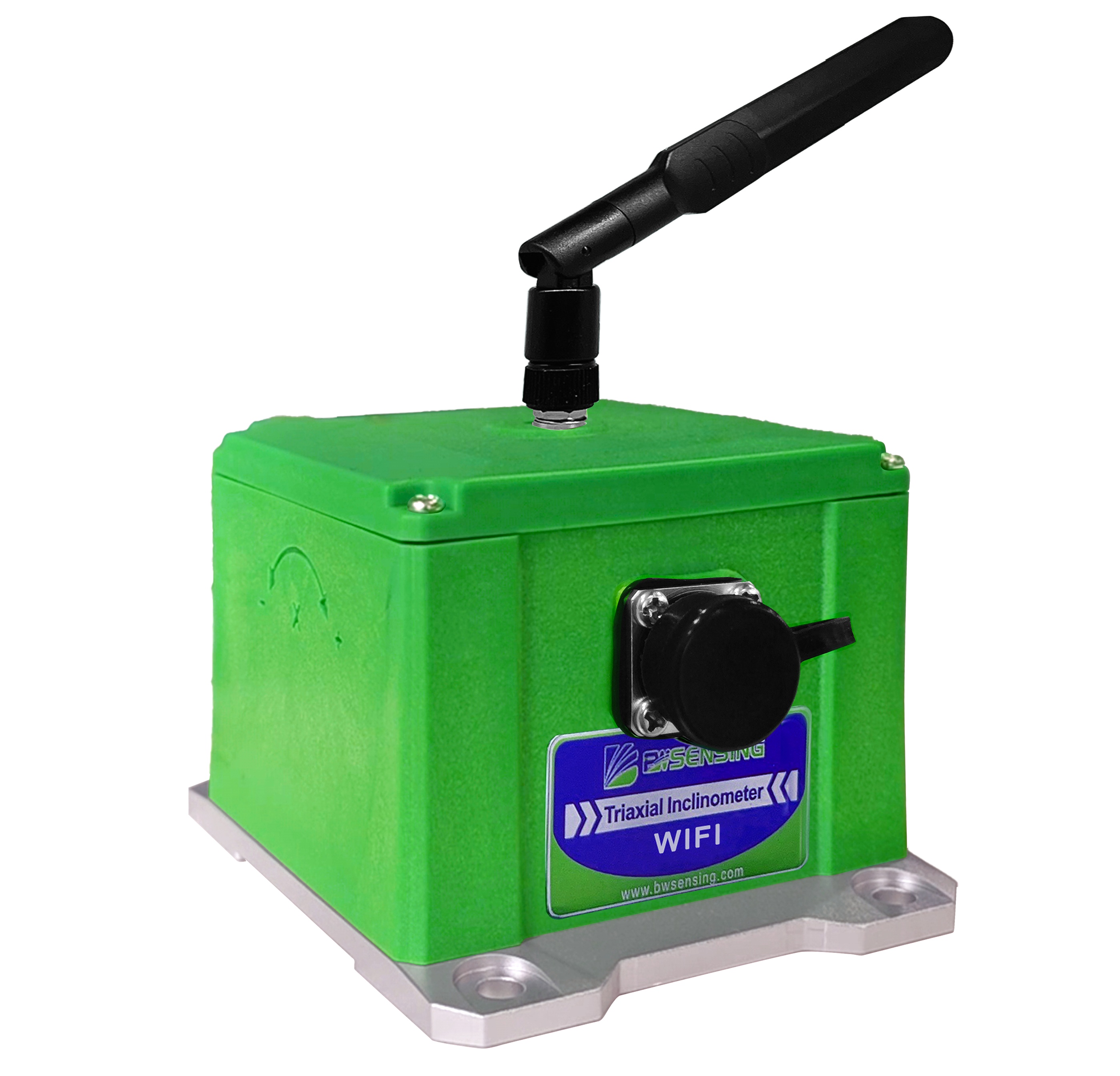 BWSENSING WiFi Wireless High Accuracy Triaxial Tiltmeter / Inclinometer